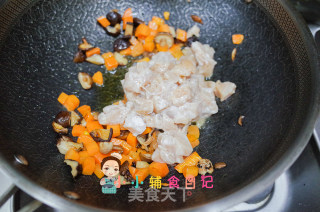 12个月以上辅食鸡胸肉杂蔬丁套餐的做法步骤：7