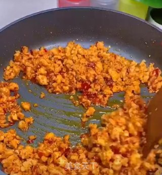 肉臊子拌面的做法步骤：4