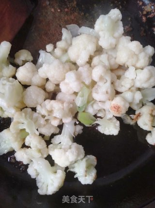 孜然花菜的做法步骤：9