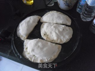 素馅三鲜盒子的做法步骤：12