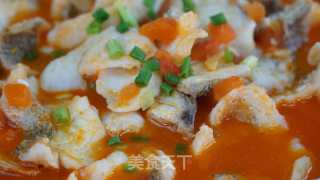 番茄鲈鱼的做法步骤：6