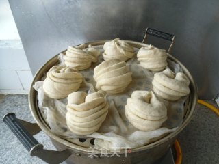 素油花卷的做法步骤：13