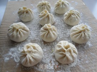 西葫芦馅包子的做法步骤：11