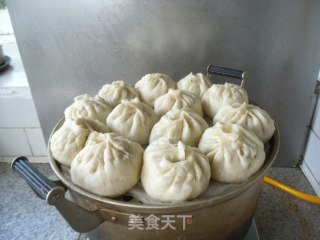 西葫芦馅包子的做法步骤：14