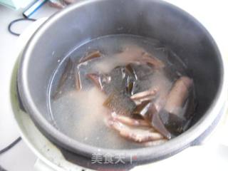 鸭件煲海带的做法步骤：10