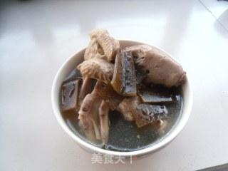 鸭件煲海带的做法步骤：11