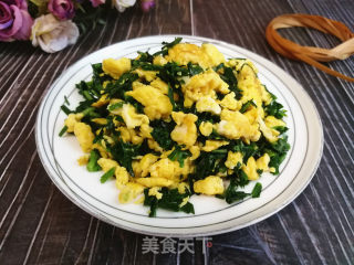 韭菜炒鸡蛋的做法步骤：7