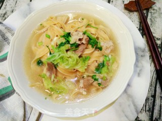 火锅羊肉面的做法步骤：11