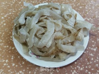 韭菜鸡蛋泡鲞面的做法步骤：6