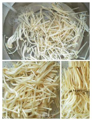 豌豆苗南瓜面片汤的做法步骤：2