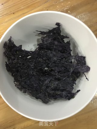 紫菜蛋花汤的做法步骤：1