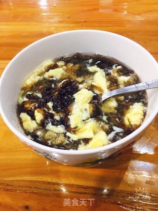 紫菜蛋花汤的做法步骤：6