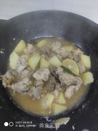 清炖鸡肉的做法步骤：6