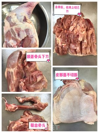 新奥尔良鸡腿堡的做法步骤：1