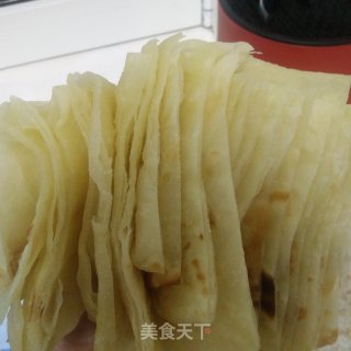 千层油饼家庭版的做法步骤：18