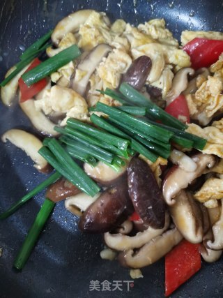 香菇炒蛋的做法步骤：11