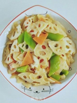 糖醋藕片的做法步骤：7