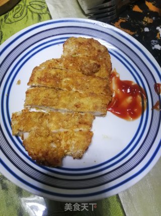 炸鸡排的做法步骤：3