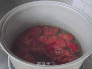 番茄瓜片汤的做法步骤：5