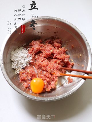 白菜猪肉水饺的做法步骤：7