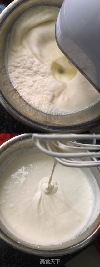 百香果慕斯蛋糕的做法步骤：6