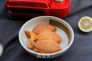 豆沙鲷鱼烧的做法步骤：9