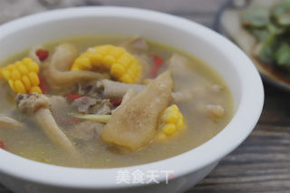 竹荪玉米鸡汤的做法步骤：10