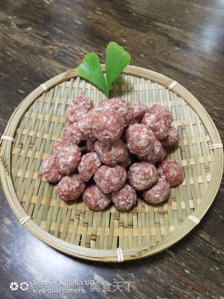 爱心羊肉丸子的做法步骤：10