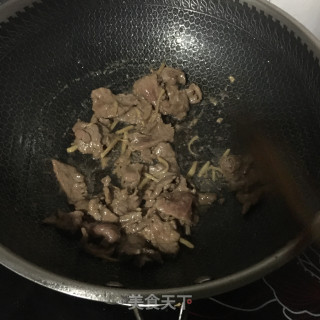 野葱炒牛肉的做法步骤：10