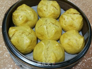 红糖南瓜开花馒头的做法步骤：8