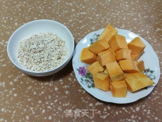 南瓜燕麦粥的做法步骤：2