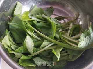 小白菜蚶子豆腐汤的做法步骤：3