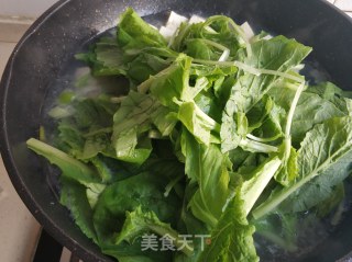 小白菜蚶子豆腐汤的做法步骤：12