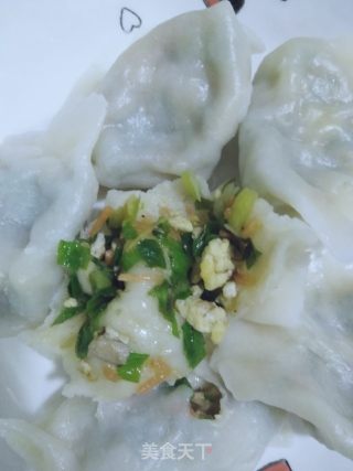双菇韭菜饺子的做法步骤：7