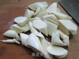 茭白烧牛肉的做法步骤：3