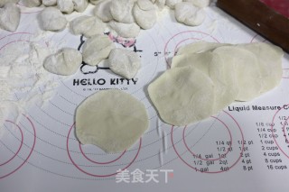 老鸭肉辣椒粉丝饺子的做法步骤：9