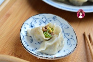 老鸭肉辣椒粉丝饺子的做法步骤：13