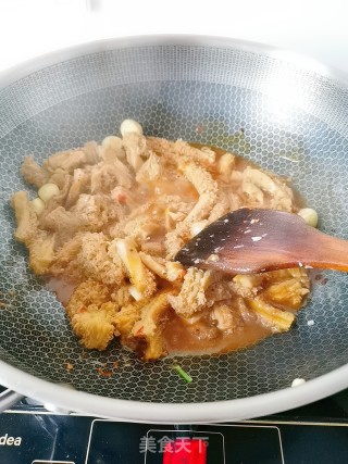 爆炒牛肚的做法步骤：6