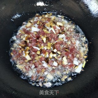 炒糯米饭的做法步骤：7