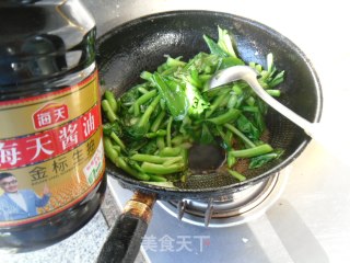 蒜蓉菜心的做法步骤：9