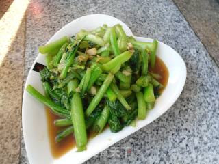 蒜蓉菜心的做法步骤：12