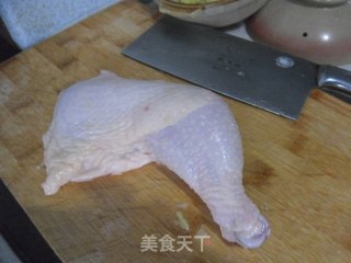 砂锅焗南瓜鸡的做法步骤：2