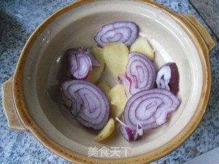 砂锅焗南瓜鸡的做法步骤：7