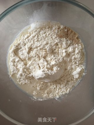 油酥发面饼的做法步骤：1