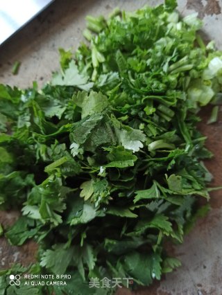 香菜拌香干的做法步骤：3