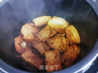 压锅豆腐的做法步骤：5