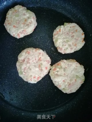 豆腐蔬菜饼的做法步骤：6