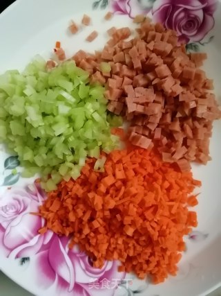 豆腐丸子的做法步骤：1