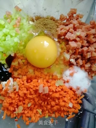 豆腐丸子的做法步骤：3
