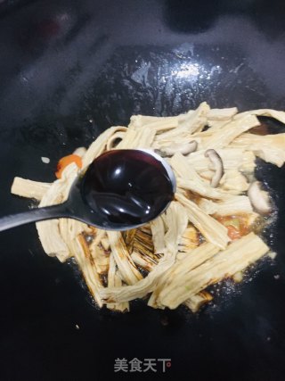 腐竹焖香菇的做法步骤：9